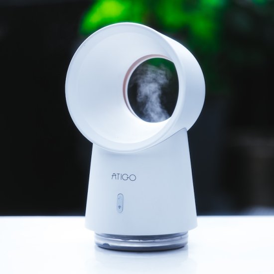 Atigo AIR - Bladløs vifte - Trykk på bildet for å lukke