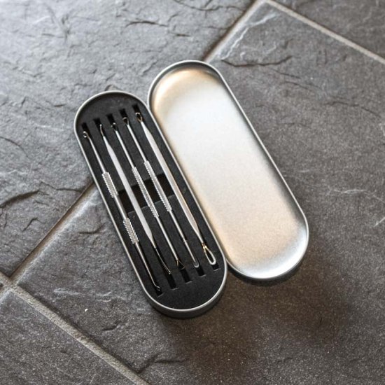 Hudpleieredskaper - Blackhead Remover (5 stk) - Trykk på bildet for å lukke