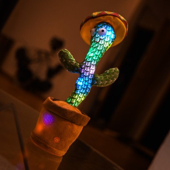 Dansende kaktus med USB - Trykk på bildet for å lukke