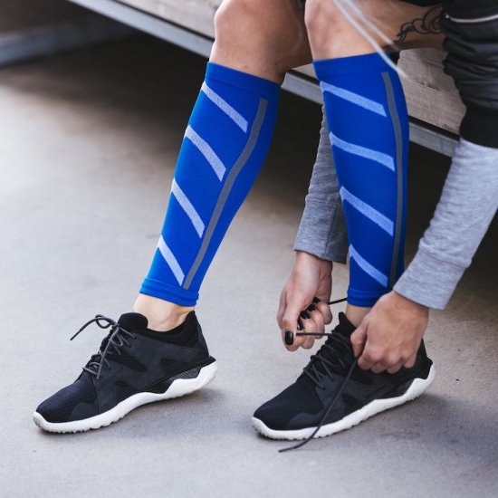 Compression Sleeves - Calf Support (1 pair) - Trykk på bildet for å lukke