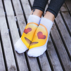 Emoji sokker (4 par)