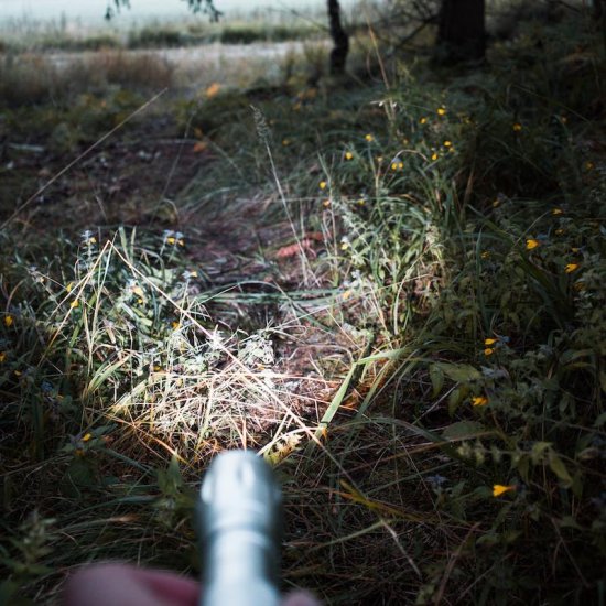 Tactical Flashlight - Lommelykt - Trykk på bildet for å lukke