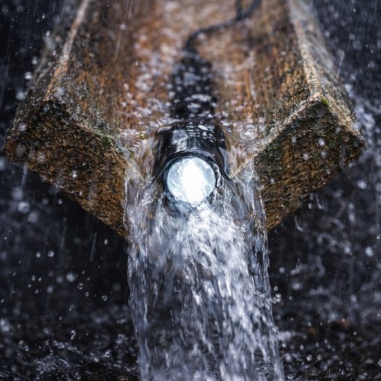 LED lommelykt - oppladbar (USB) - Trykk på bildet for å lukke