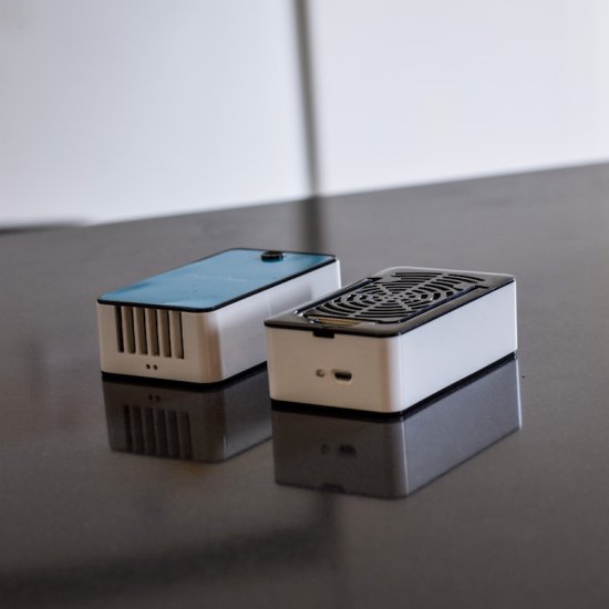 Oppladbar USB-vifte - Trykk på bildet for å lukke