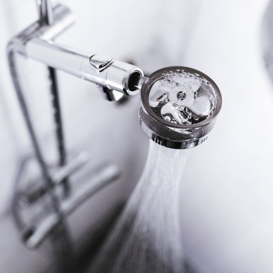 Høytrykksmunnstykke for dusjen - Trykk på bildet for å lukke