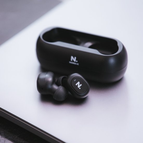 True Wireless Hovedtelefoner - Trykk på bildet for å lukke