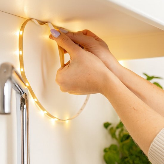 Selvklebende LED-belysning (3 m) - Trykk på bildet for å lukke