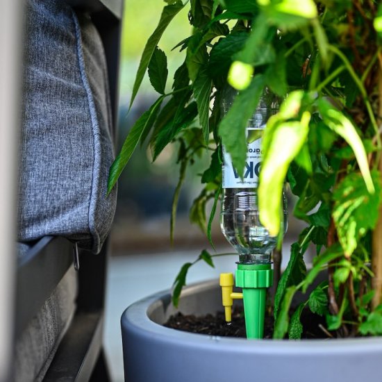 Automatisk blomstervanner (4 stk) - Trykk på bildet for å lukke