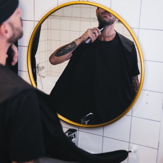 Barberforkle - Shaving Apron - Trykk på bildet for å lukke
