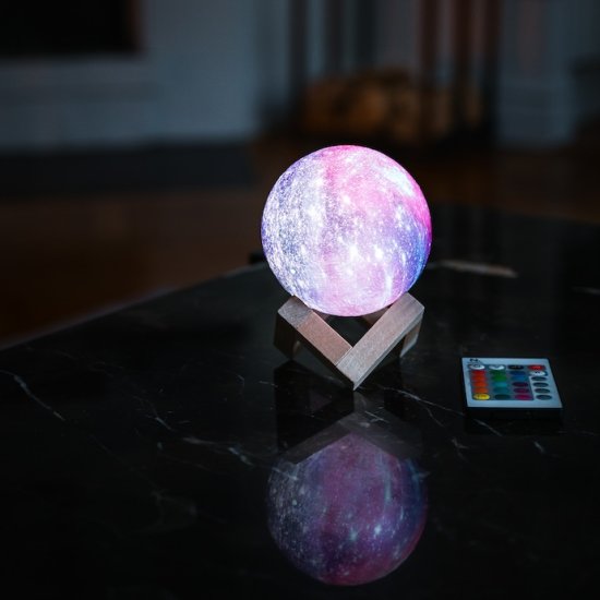 Månelampe 3D | Original - Trykk på bildet for å lukke