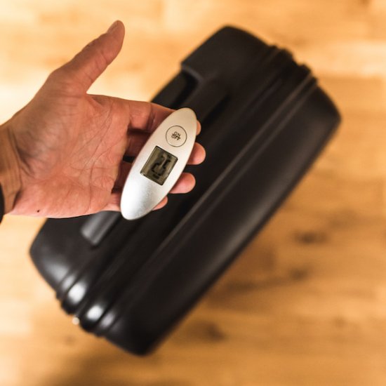 Digital vekt for bagasje - Opp til 40 kg - Trykk på bildet for å lukke