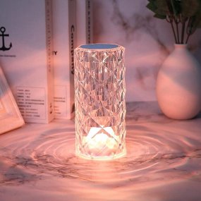Trådløs bordlampe Crystal