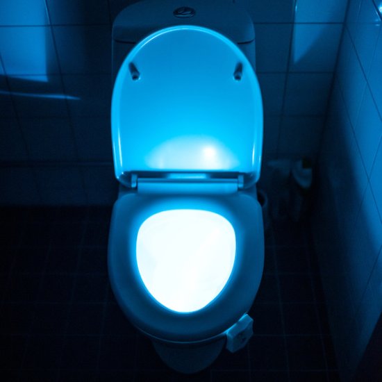 LED-belysning for WC - Trykk på bildet for å lukke