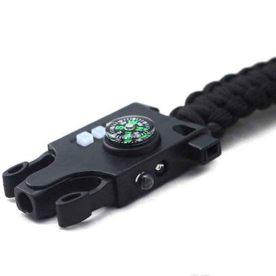 Overlevelse armbånd - Trykk på bildet for å lukke