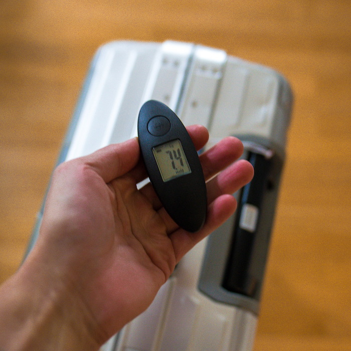Digital vekt for bagasje - Opp til 40 kg