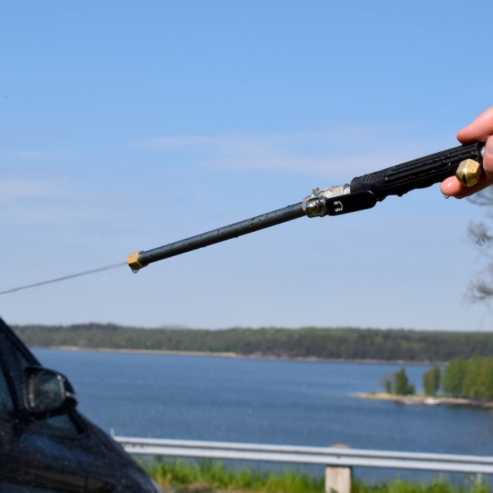 Høytrykksvasker for hageslange