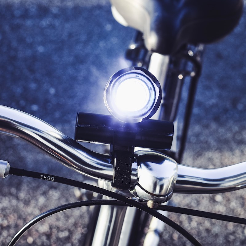 Kraftig LED-sykkellykt - 1000 lumen