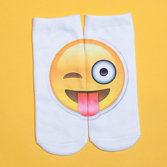 Emoji sokker (4 par)