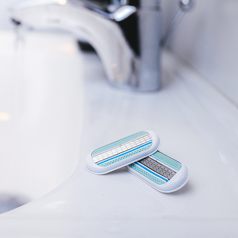 Gillette Venus-kompatible barberblad (12-pakning)