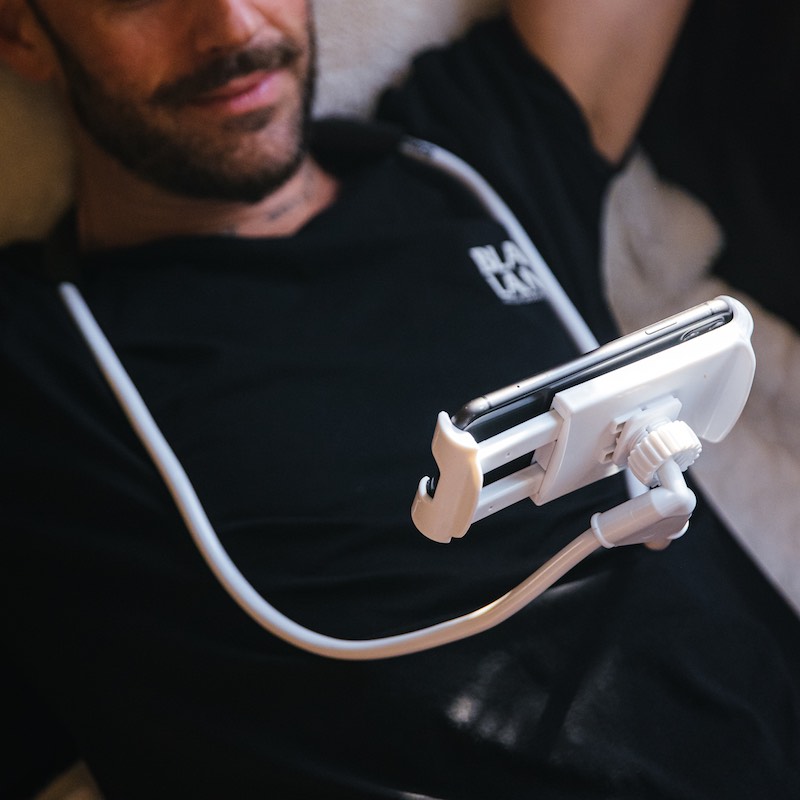 Mobilholder for nakken - håndfri