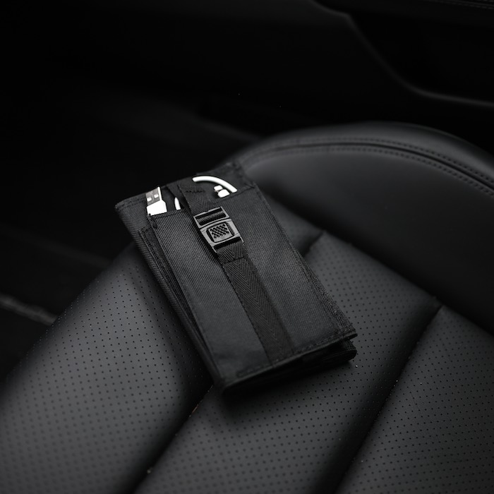 Vanntett solcellelader USB