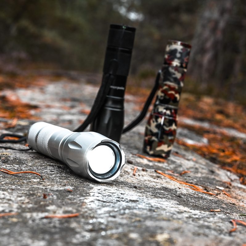 Tactical Flashlight - Lommelykt