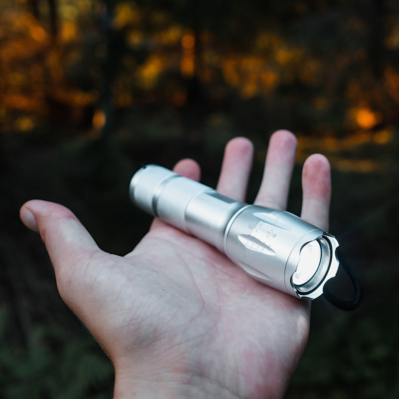 Tactical Flashlight - Lommelykt