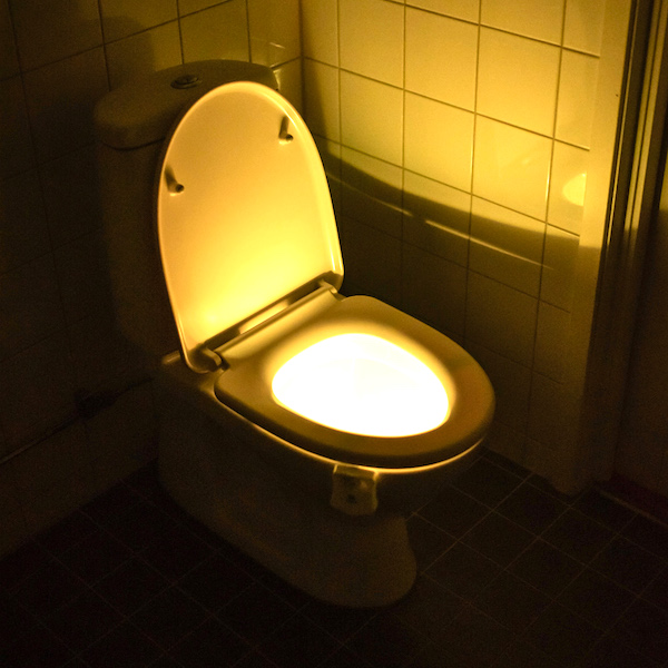LED-belysning for WC