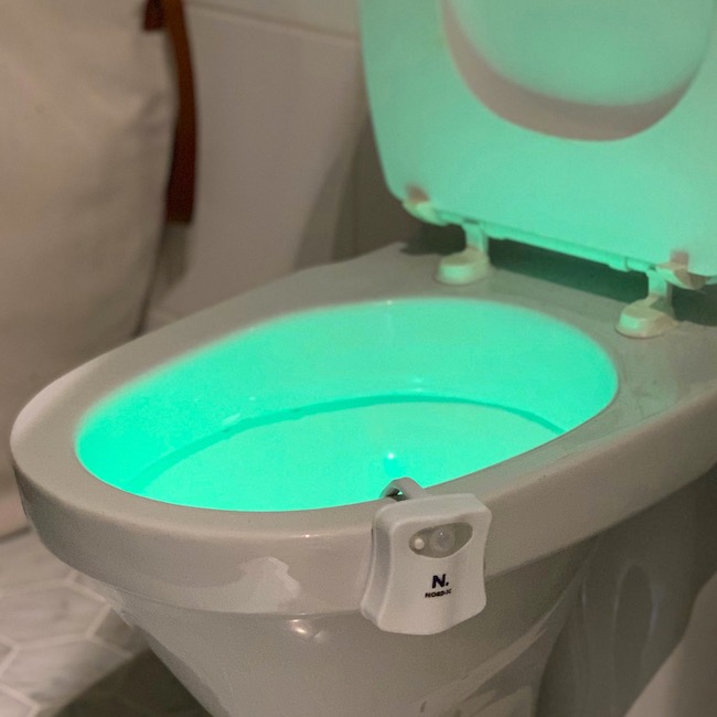 LED-belysning for WC