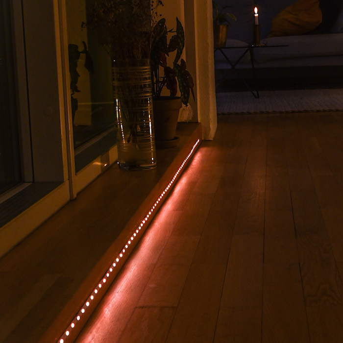 Selvklebende LED-belysning (3 m)